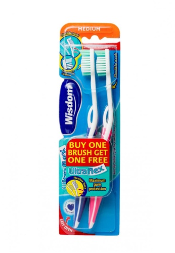 Wisdom Wisdom Ultra Flex Medium Toothbrush Twin Pack 858A1ESB9E304FGS_1