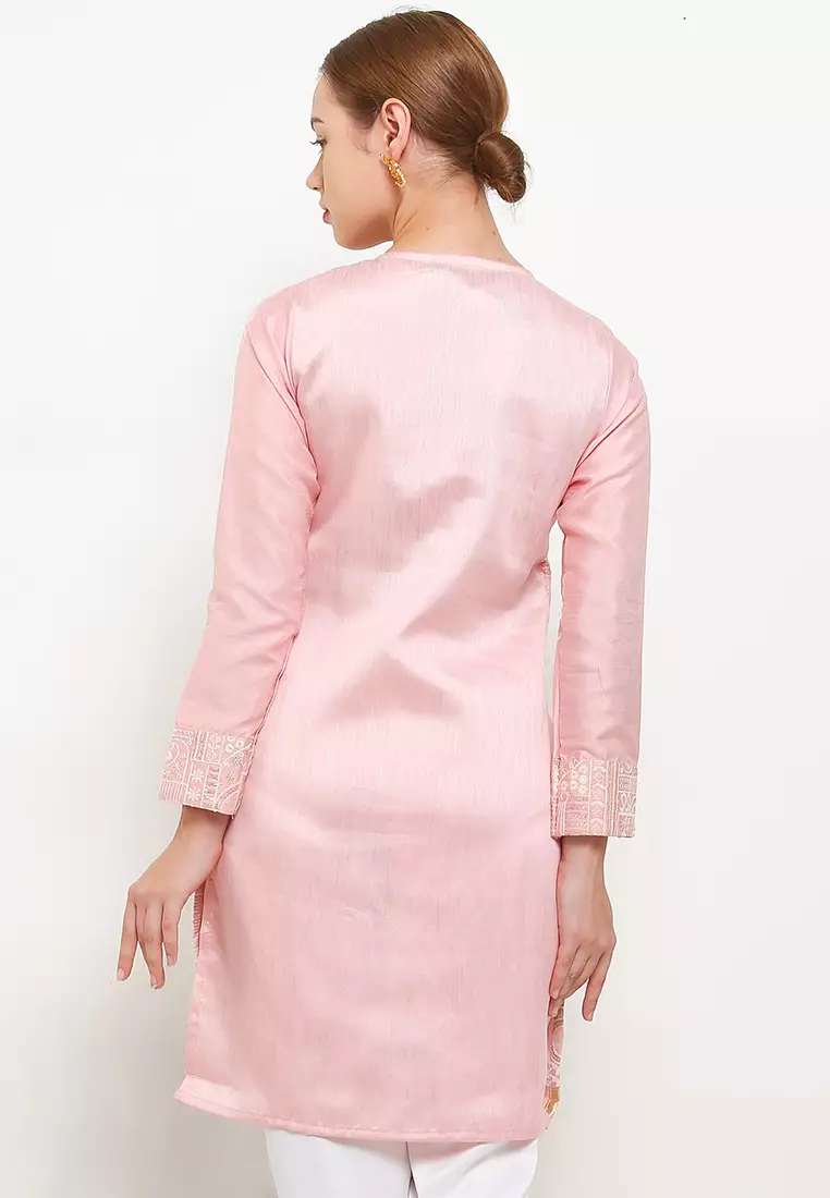 Chanira Festive Rizwana Tunic-Pink