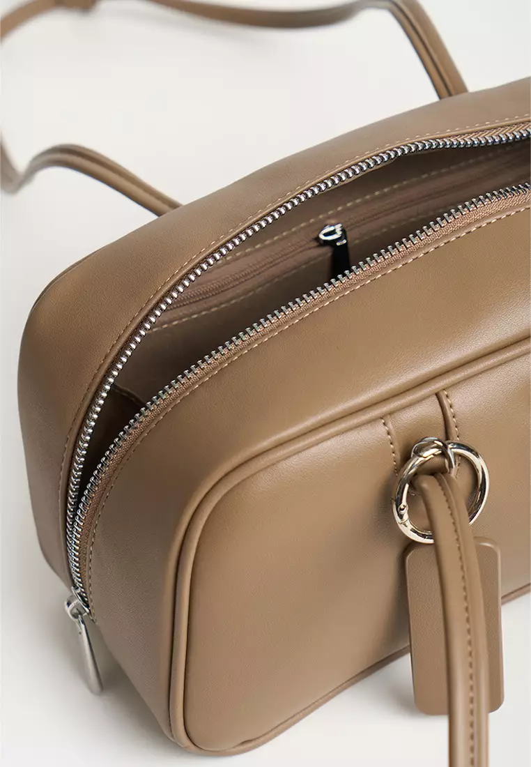 Dress Code Leather Bowler Bag