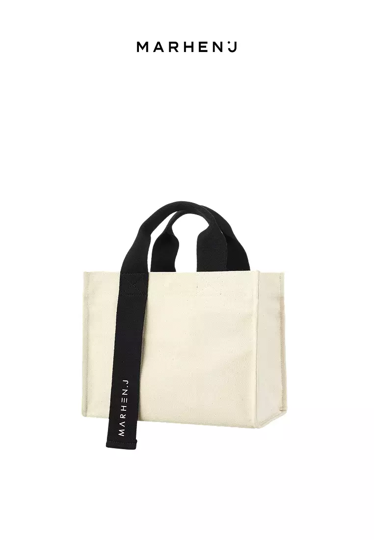 RICO Canvas Crossbody Bag Ivory