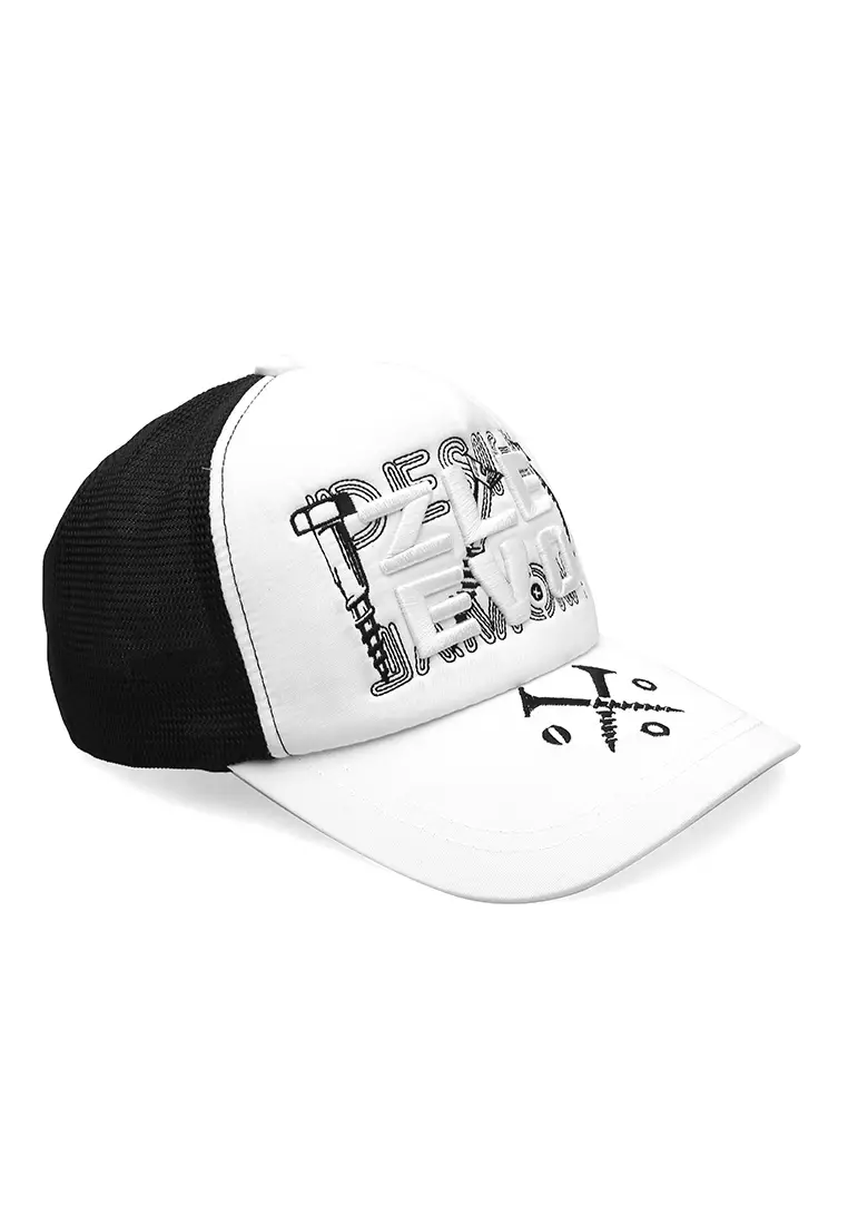 Jahari Aksesoris Fashion Topi Baseball Pria Wanita Adjustable Strap Material Cotton ORIGINAL - White