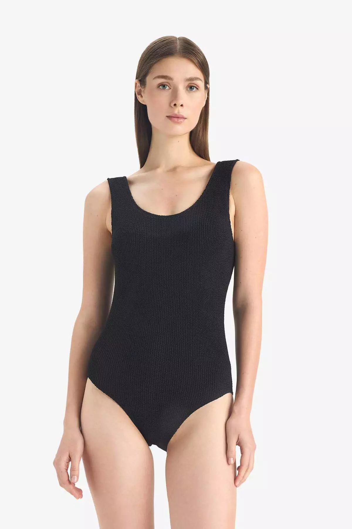 Regular Fit Wrap Swimsuit-Fall in Love E5915Ax25Sm
