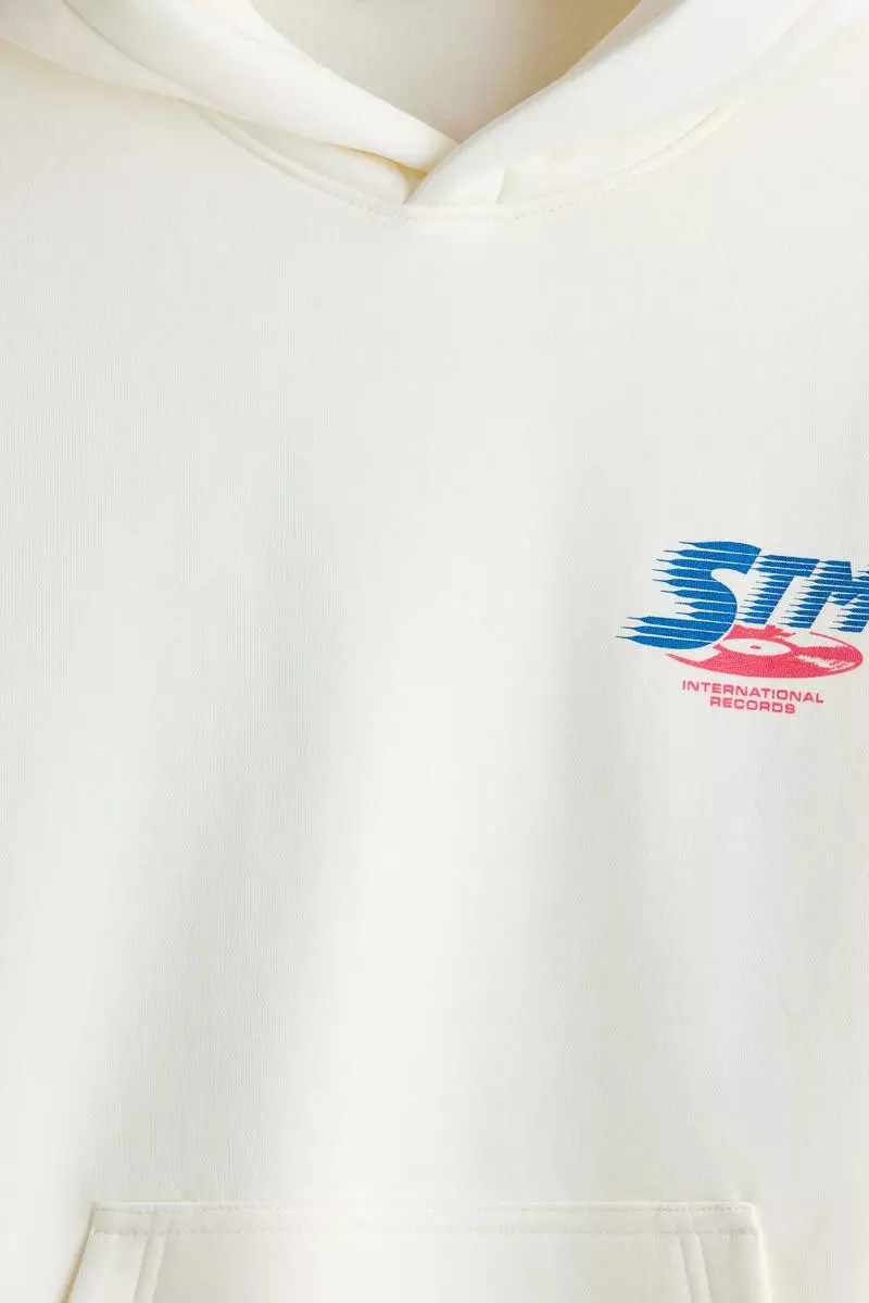 Relaxed Fit Printed hoodie