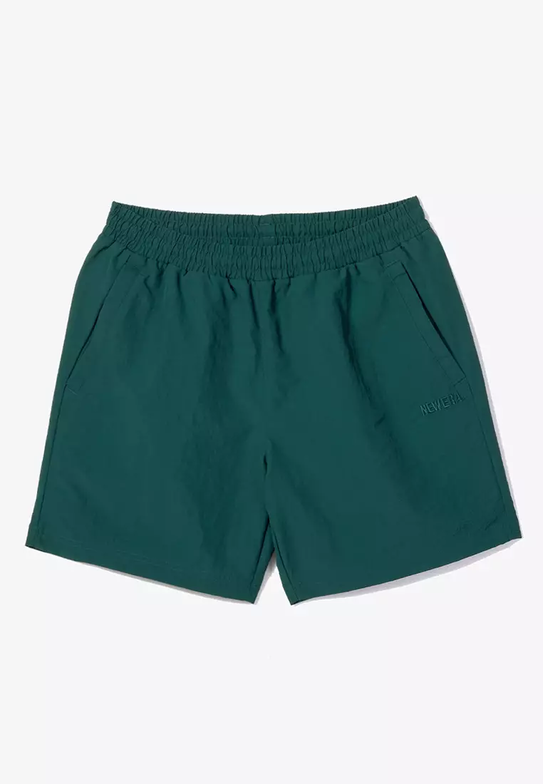 Buy New Era New Era Nylon Summer Dark Green Woven Shorts 2025