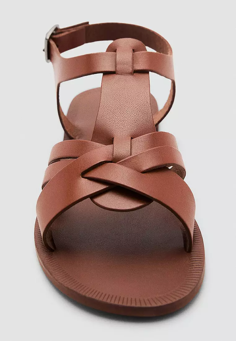 Leather Straps Sandals