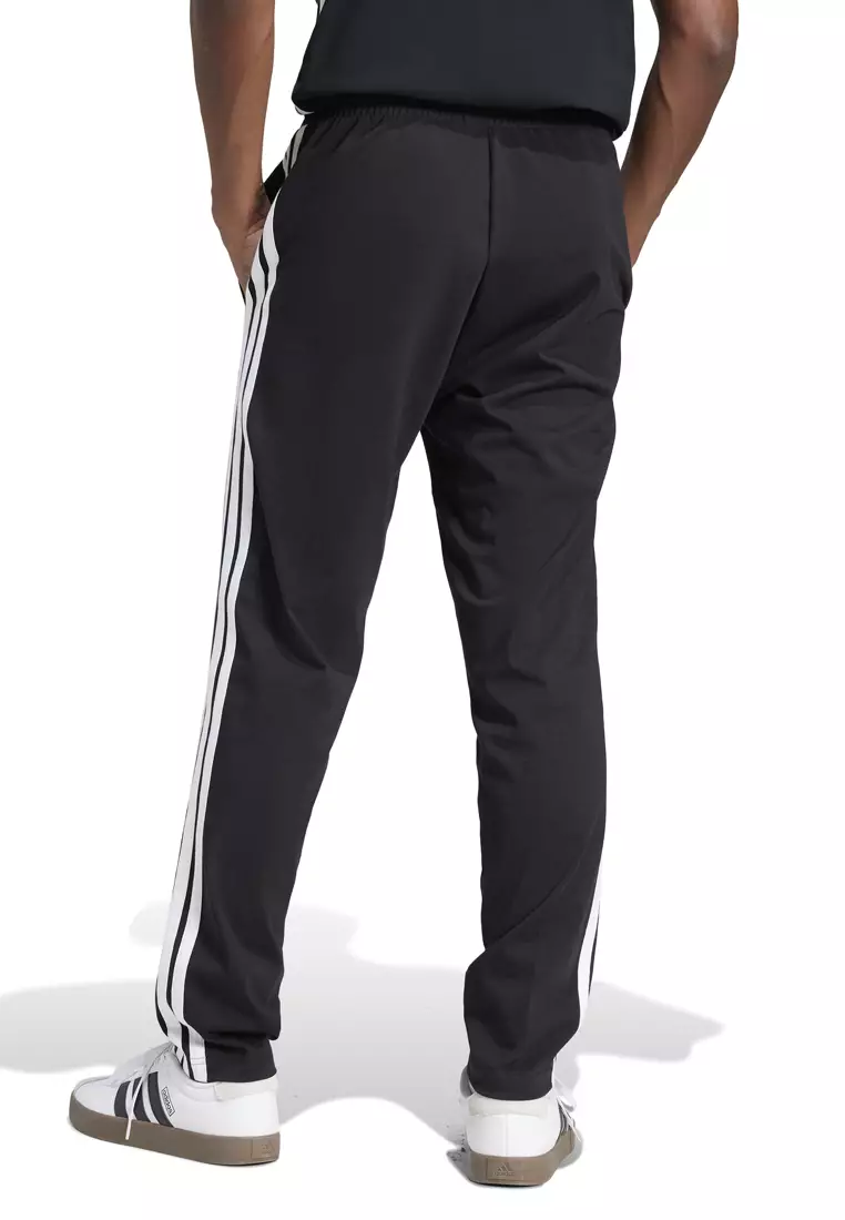 Essentials 3-Stripes Single Jersey Pants