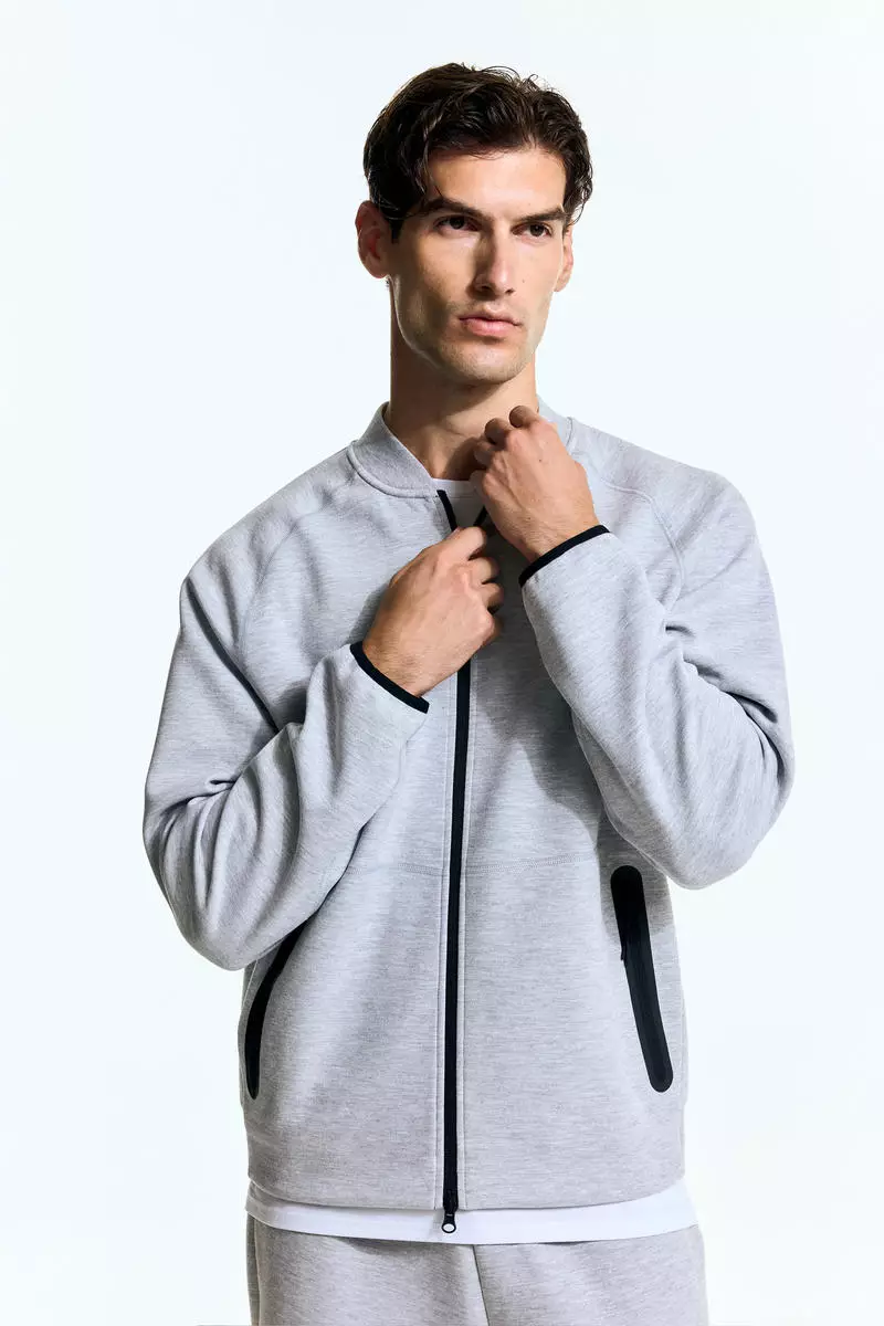 Sports bomber jacket with DryMove™