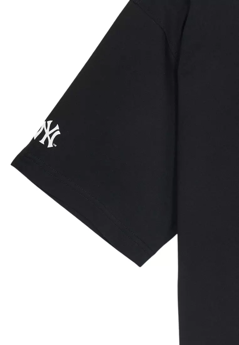 Basic Big Logo Mega Over Fit T Shirts - NY Black