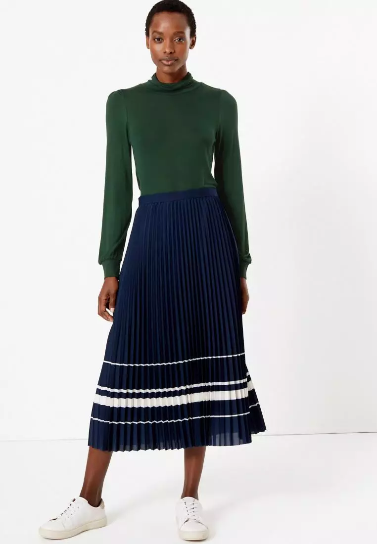 Buy MARKS SPENCER Turtle Neck Fitted Long Sleeve Top 2024 Online