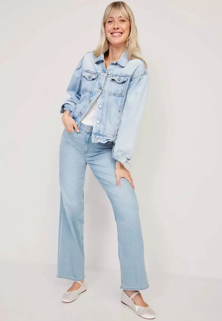 High-Waisted Wow Wide-Leg Jeans for Women