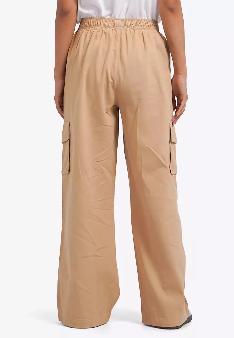 Wide Leg Cargo Pants