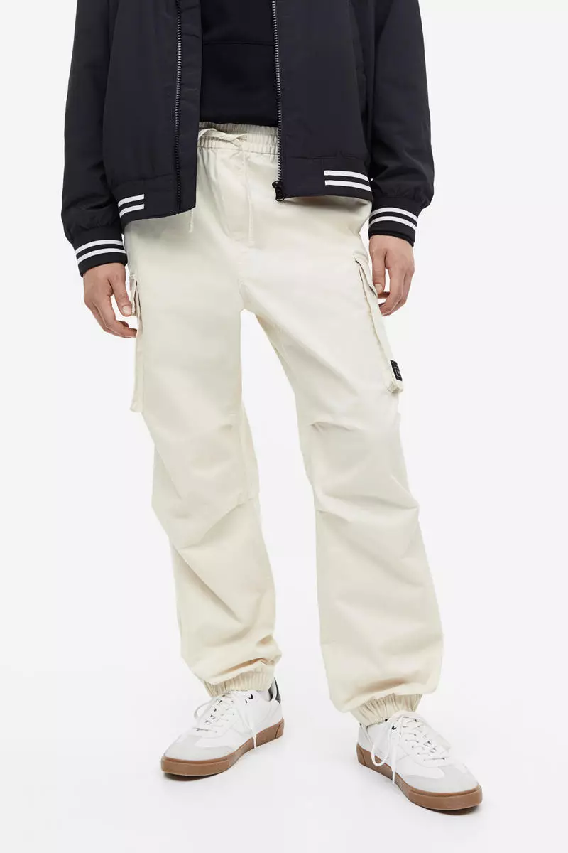 Buy H&M Relaxed Fit Cotton cargo joggers 2023 Online ZALORA Philippines