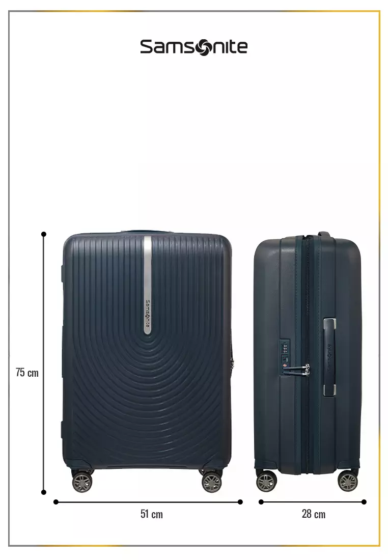 Samsonite Hi-Fi Koper Hardcase Large/ 28inch Expandable TSA - Dark Blue
