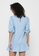 JACQUELINE DE YONG blue Scarlet 3/4 Short Quilt Dress CF4A3AA5181EDDGS_2