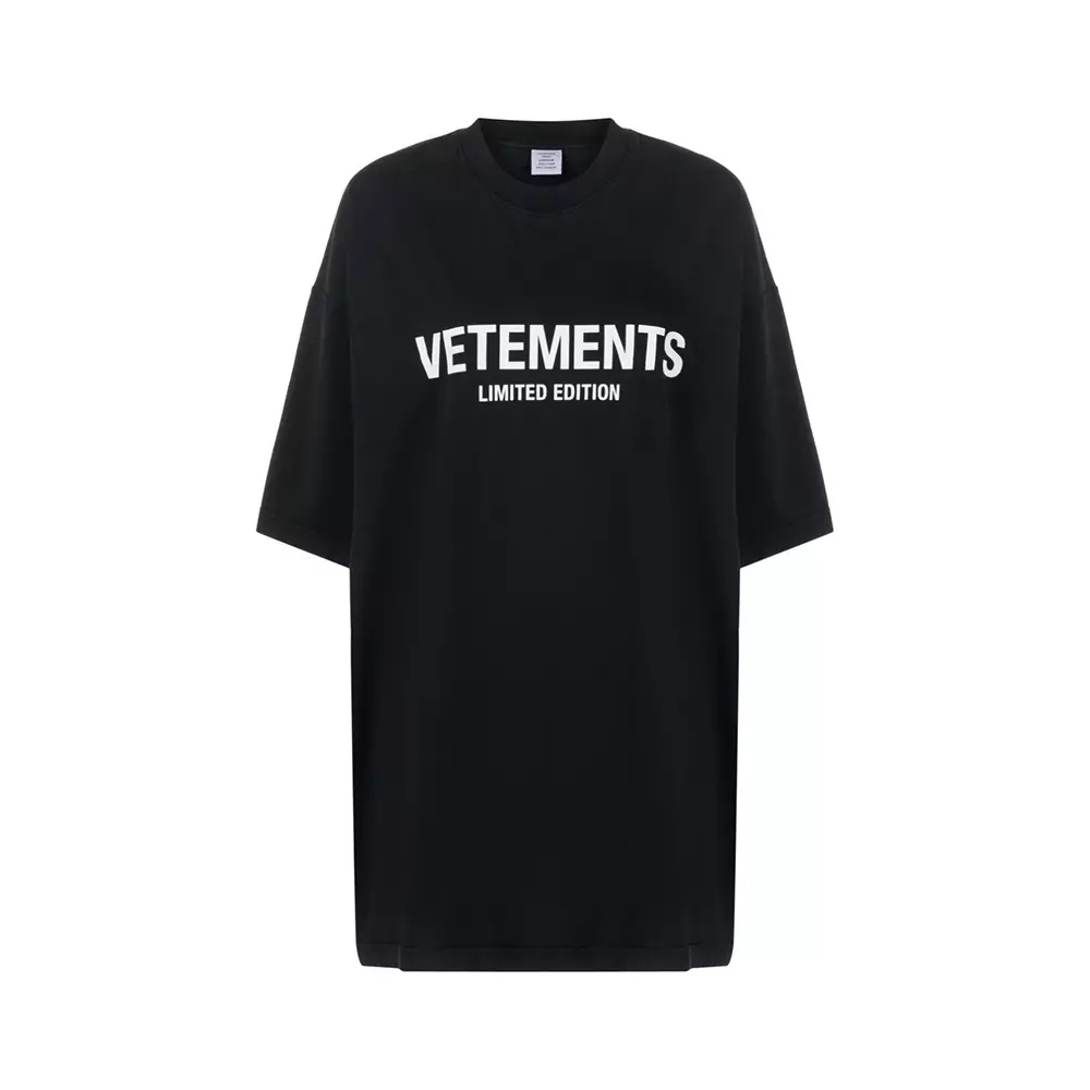 Jual Vetements Vetements Limited Edition Oversized T-shirt Black 