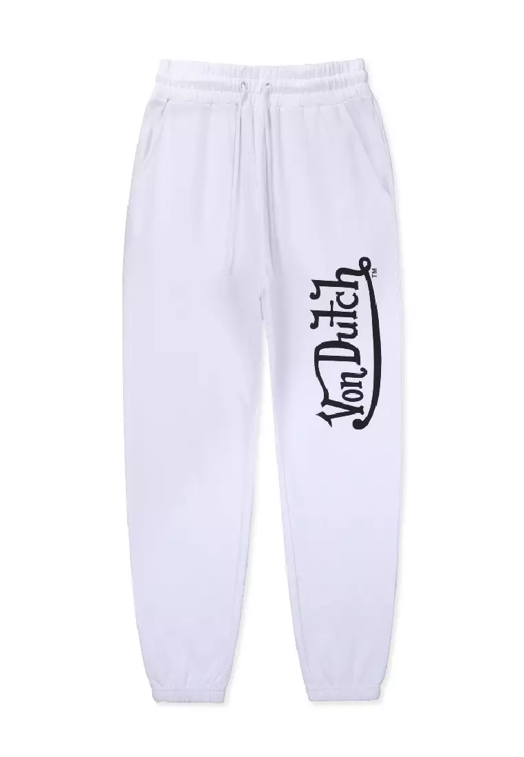 Buy Von Dutch Von Dutch Women White Jogger Pants 2024 Online