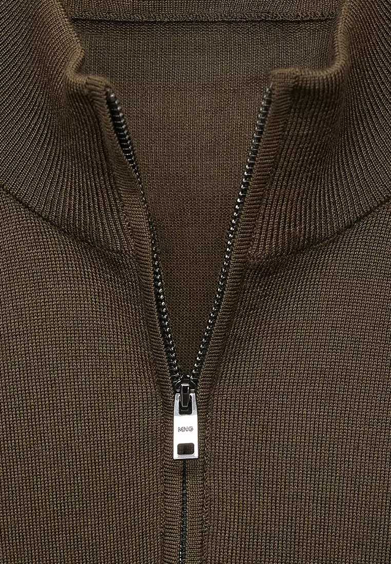 100% Merino Wool Perkins Neck Sweater