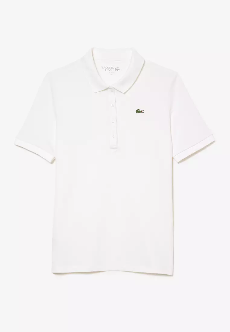 Women's LacSport Slim Fit Organic Cotton Golf Polo Shirt