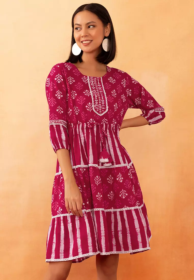 Zalora new arrivals batik dress