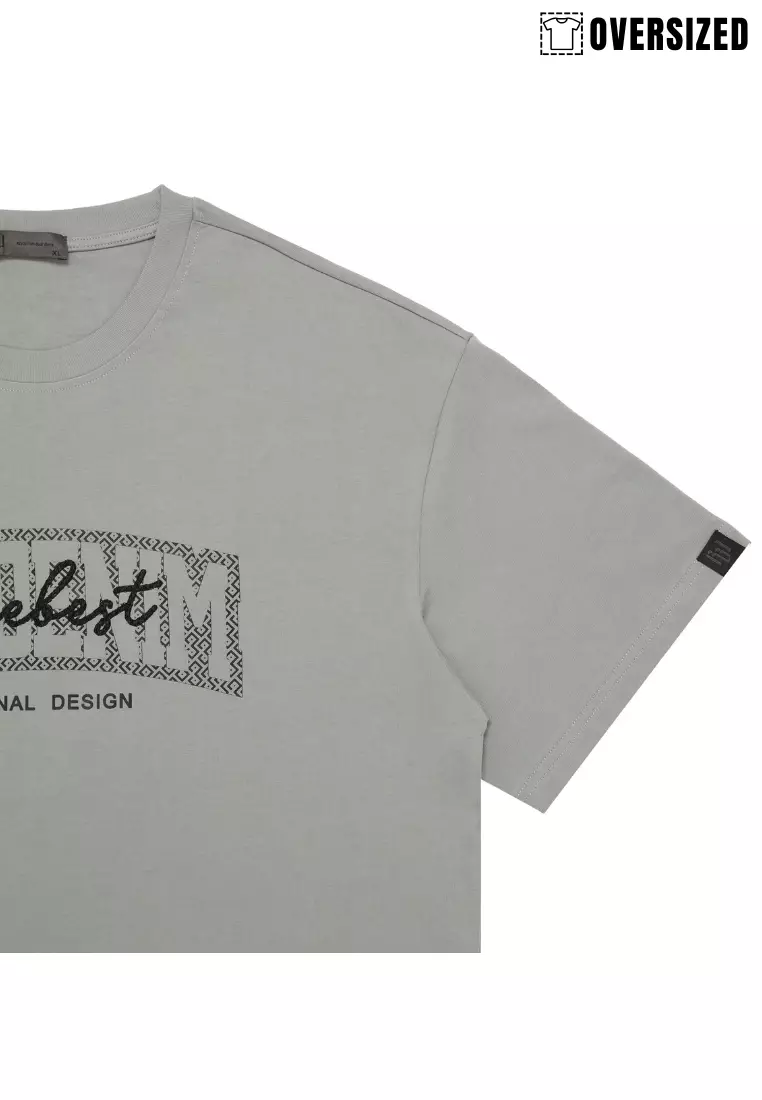 RBJ T-Shirt Katun Premium Oversized Pria 9246029