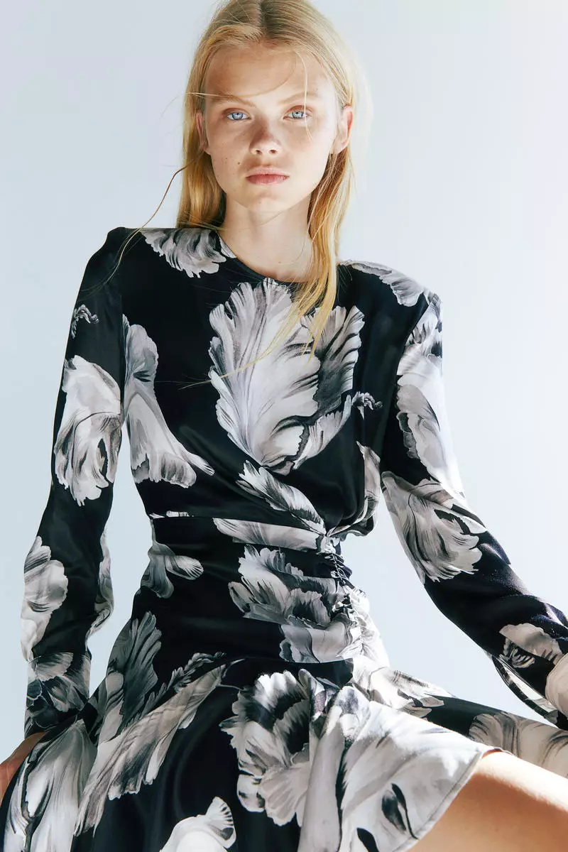 Buy H&M Gathered dress 2025 Online ZALORA