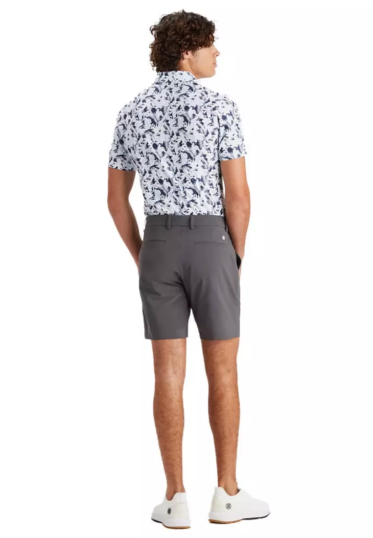 Men's Floral Tech Piqué Slim Fit Polo