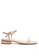 Twenty Eight Shoes beige Lamb Leather Ankle Strap Flat Sandals 220-1 A5C69SHA4787EEGS_1