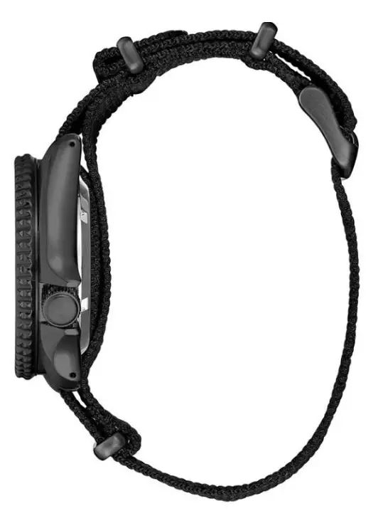 Jam Tangan Pria Seiko 5 Sports SRPJ37K1 Strap Nylon Black SKX Street Style Yuto Horigome Automatic Green Camouflage Color