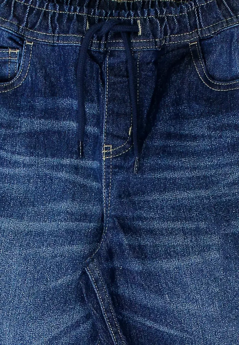 Jeans/ Celana Denim Anak Laki Navy/ Rodeo Junior Basic Collection