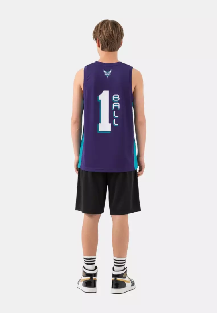 #1 Lamelo Ball Charlotte Hornets Basketball Jersey for Men Core Collection [N6Q1]