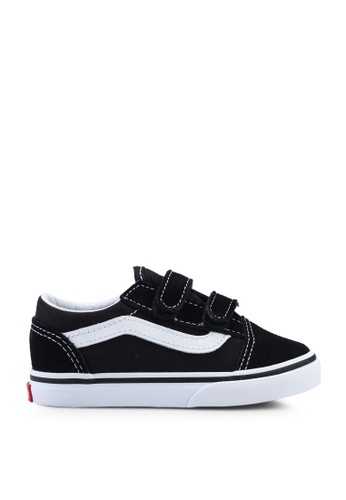 VANS black Core Classic Old Skool V Sneakers A48E6KS501BF74GS_1