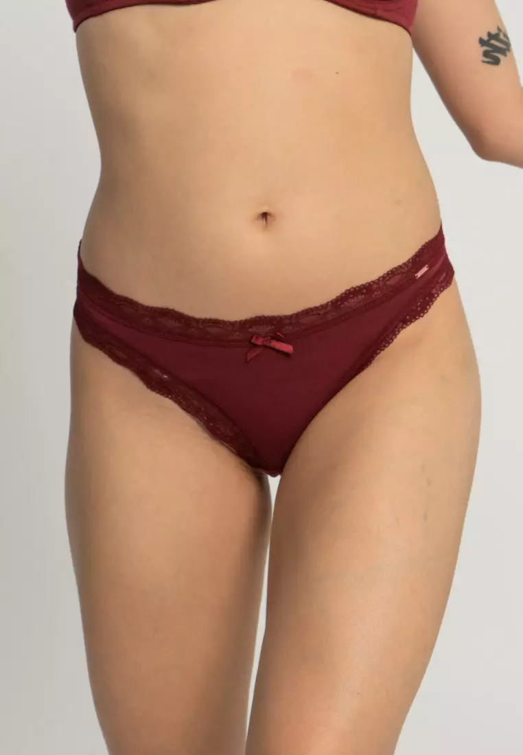 Dorina Slip In Pizzo Donna – Confezione Da 3 – Shorty Effetto Seducente, Interno In Cotone, Vestibilità Perfetta - 2