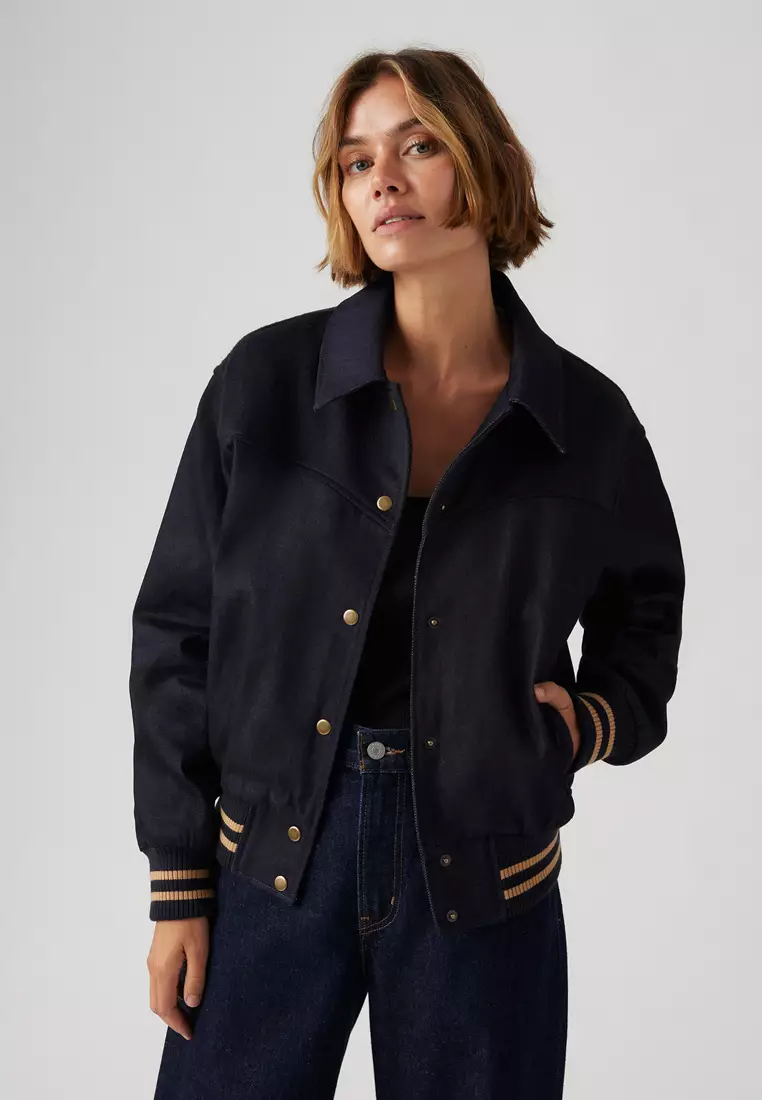 Levi's® Women's Lennox Varsity Jacket (001FN-0000)