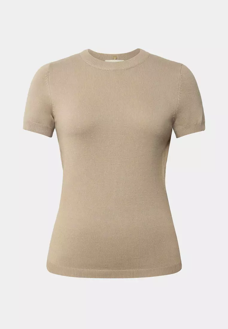 Catherine Short Sleeve Knit