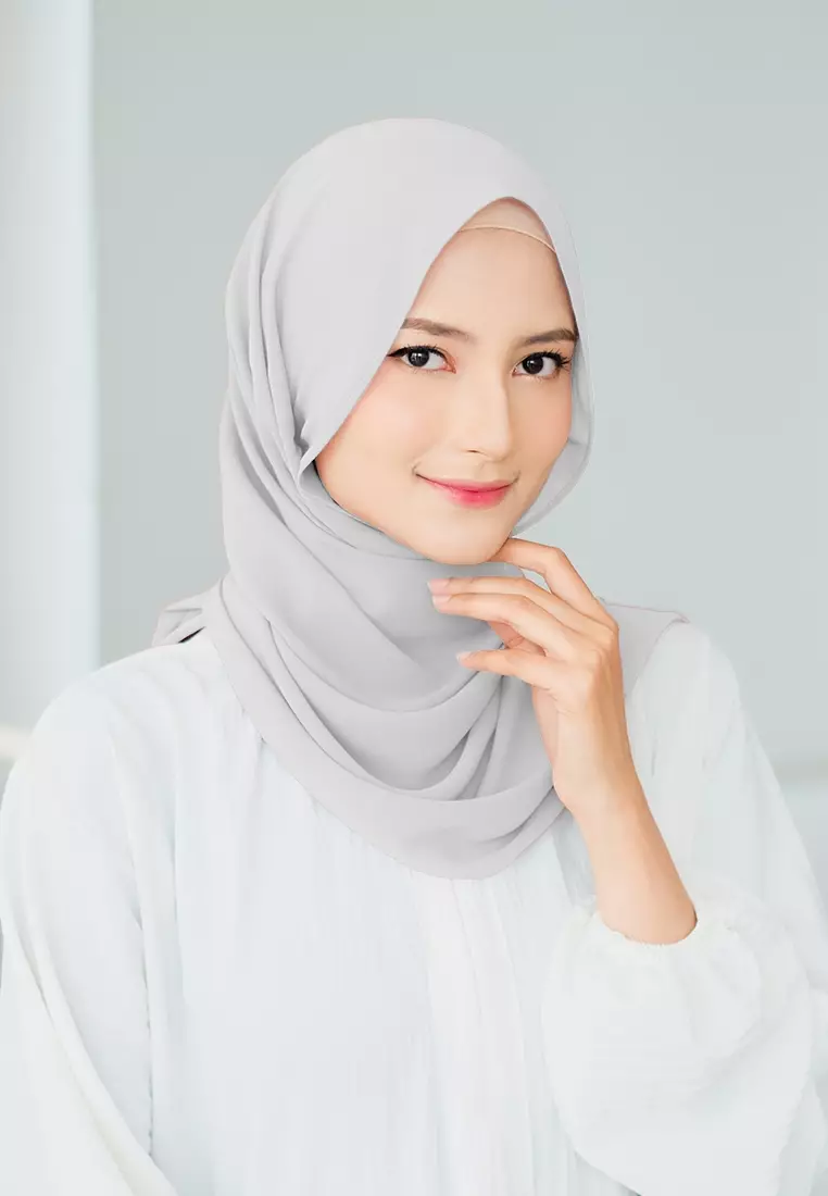 HIJAB INSTAN SAFFA - SILVERGREY