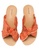 Noveni orange Canvas Sandals 77BA9SH2E915F1GS_4