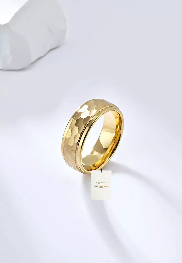 Textured Tungsten Carbide Ring JW QF-040