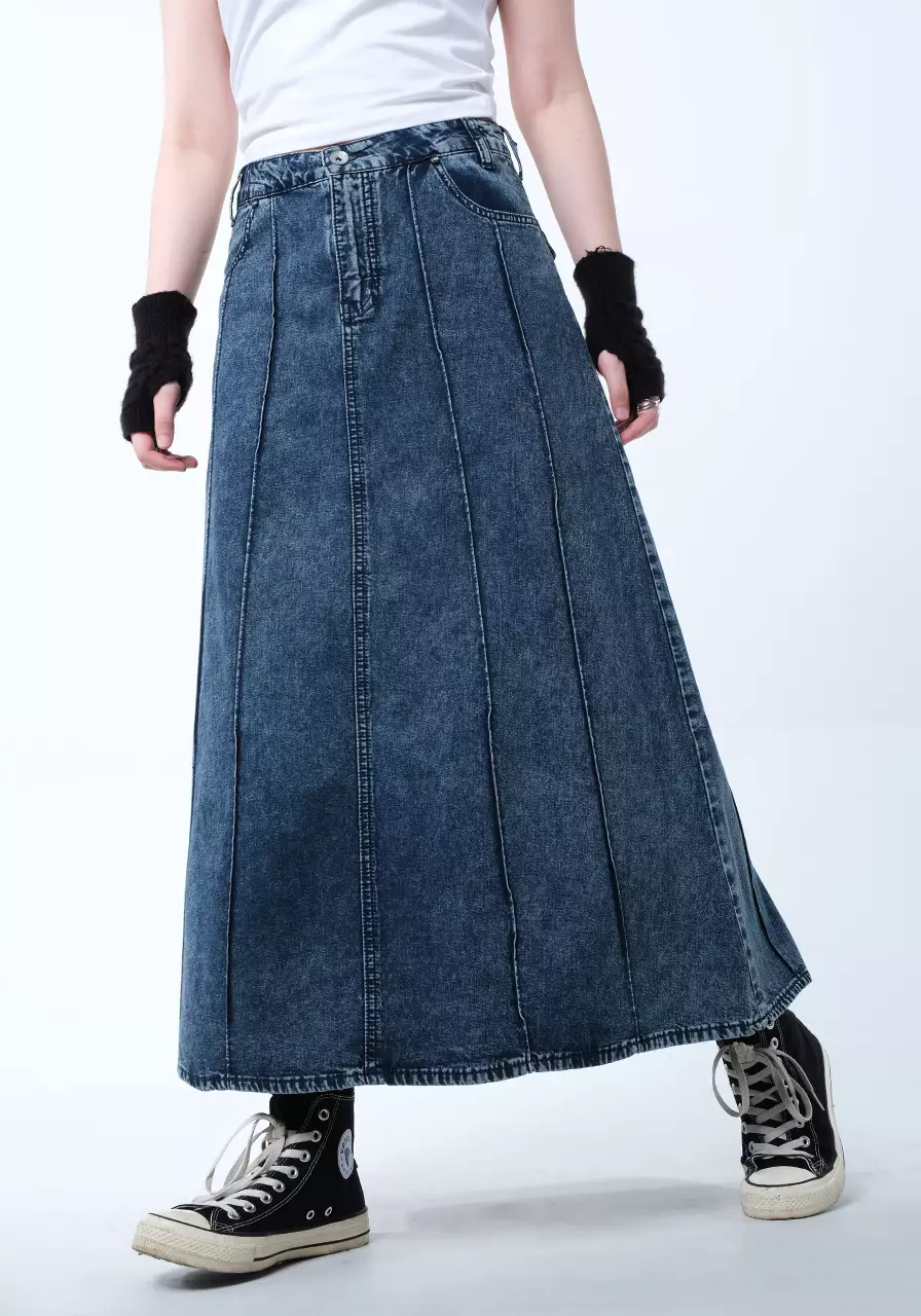 Rok Wanita Carisa Medium Blue