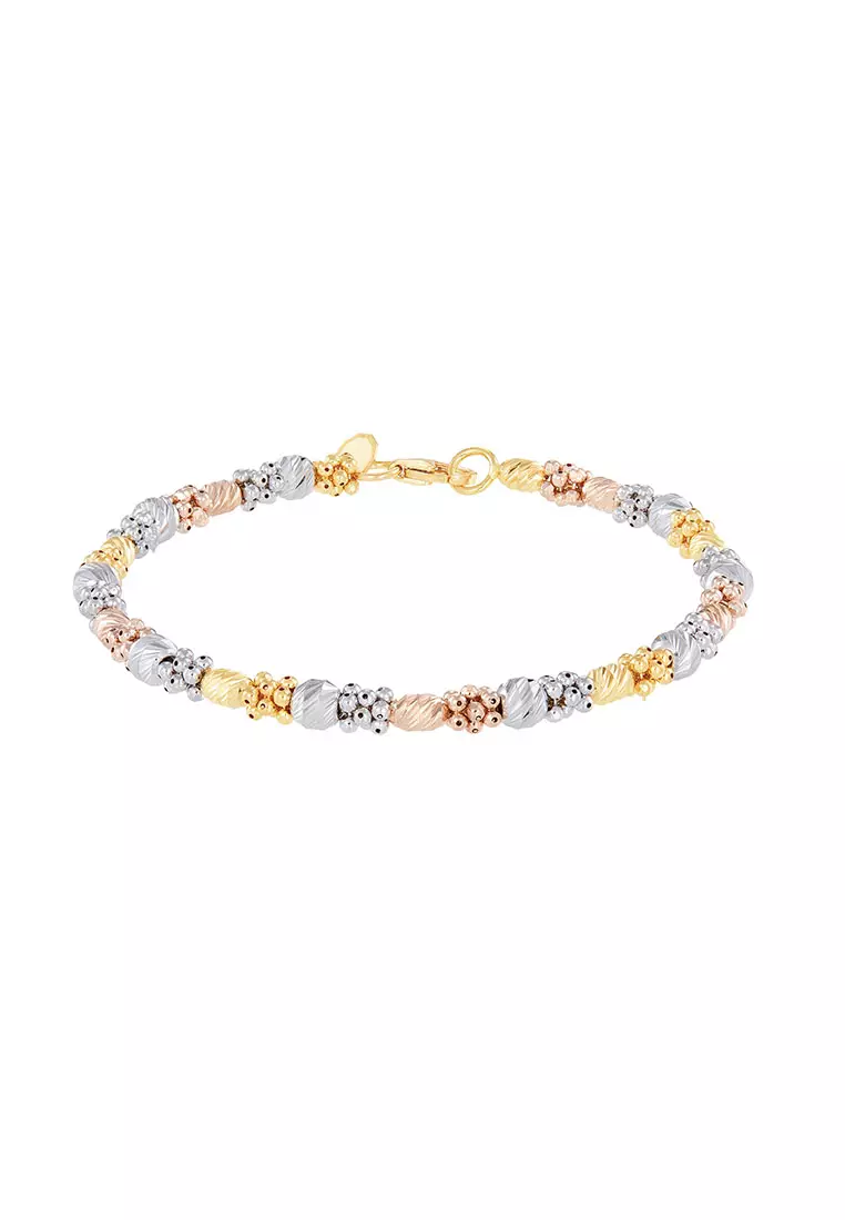 HABIB HABIB Oro Italia Persephone Gold Bracelet, 916 Gold 2023 Buy HABIB Online ZALORA Hong Kong