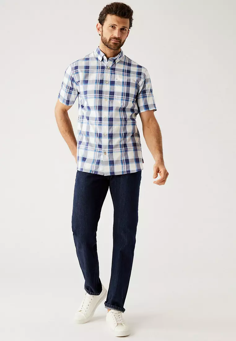 Pure Cotton Check Shirt