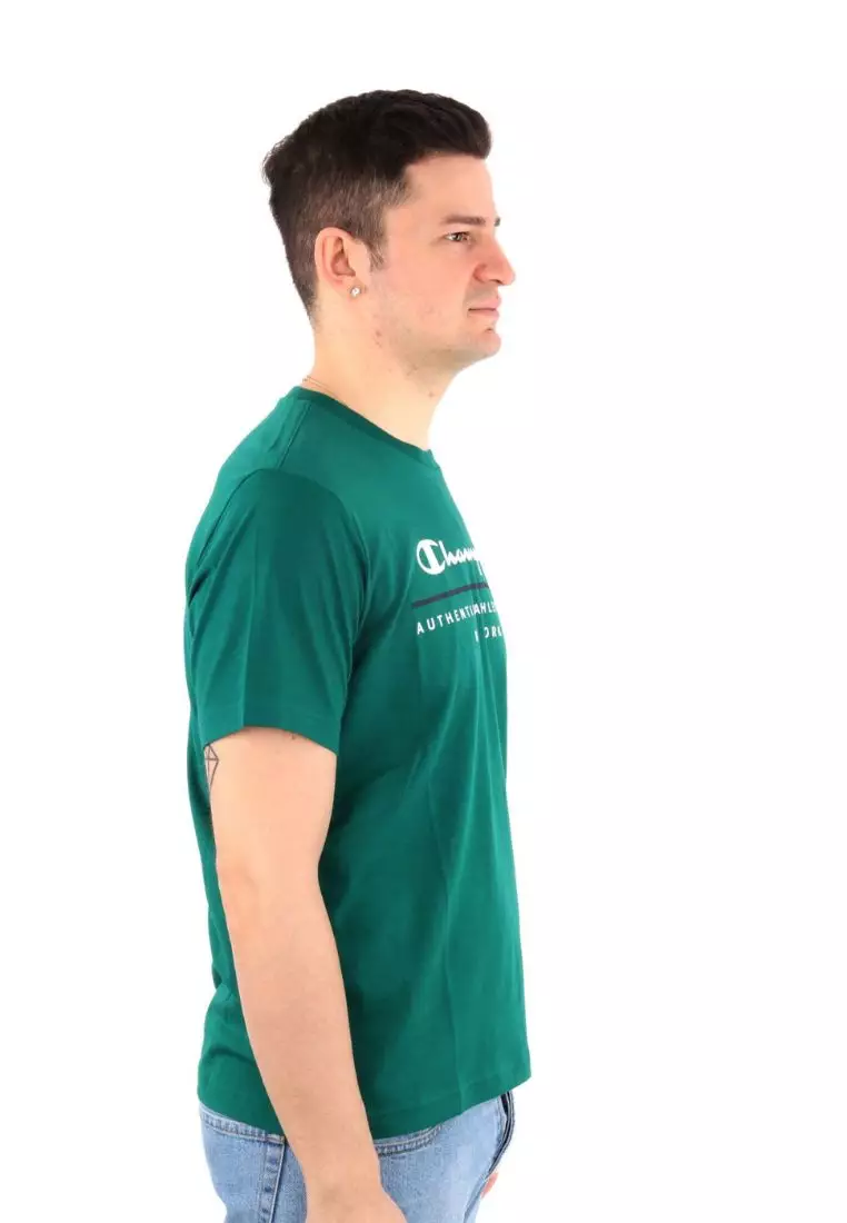 Graphic Crewneck T-Shirt With Print