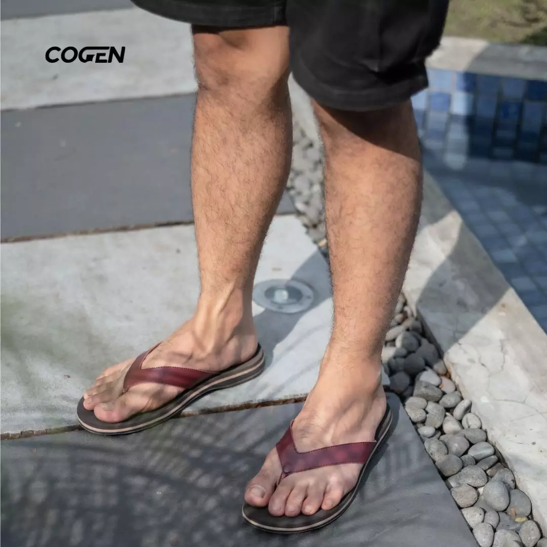 Sandal Pria Cogen MRK Series - Maroon