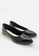 La Vita e Bella black Candy Pointed Toe Ballerina Flat Shoes 00F31SH47B5B13GS_1