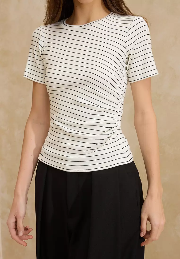 Buy Trendyol Striped Tee 2026 Online | ZALORA Philippines