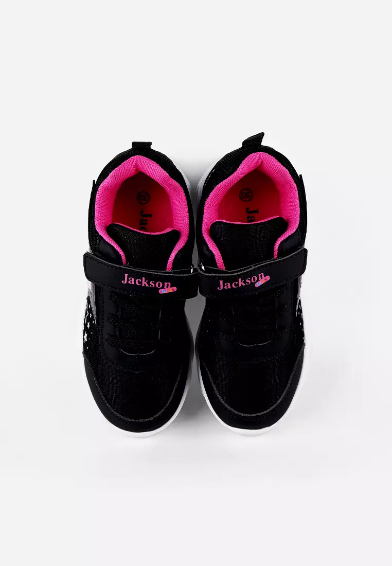 Jackson Kids Cara 1ST Black - Sepatu Sneakers Anak