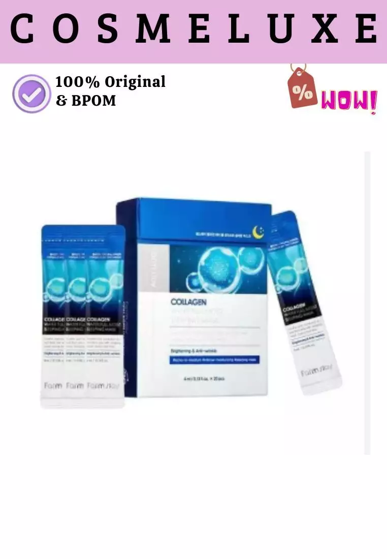 Farm Stay Collagen Water Full Moist Sleeping Mask 1 Box