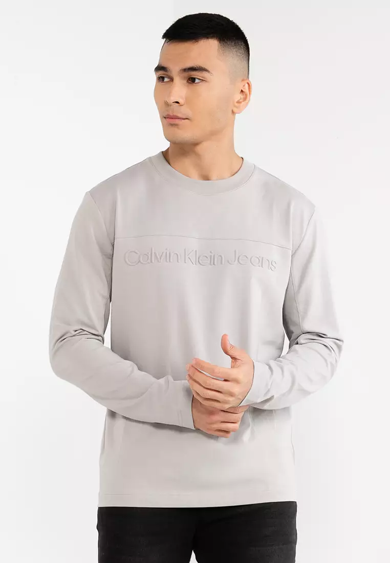 Calvin klein plain outlet shirts