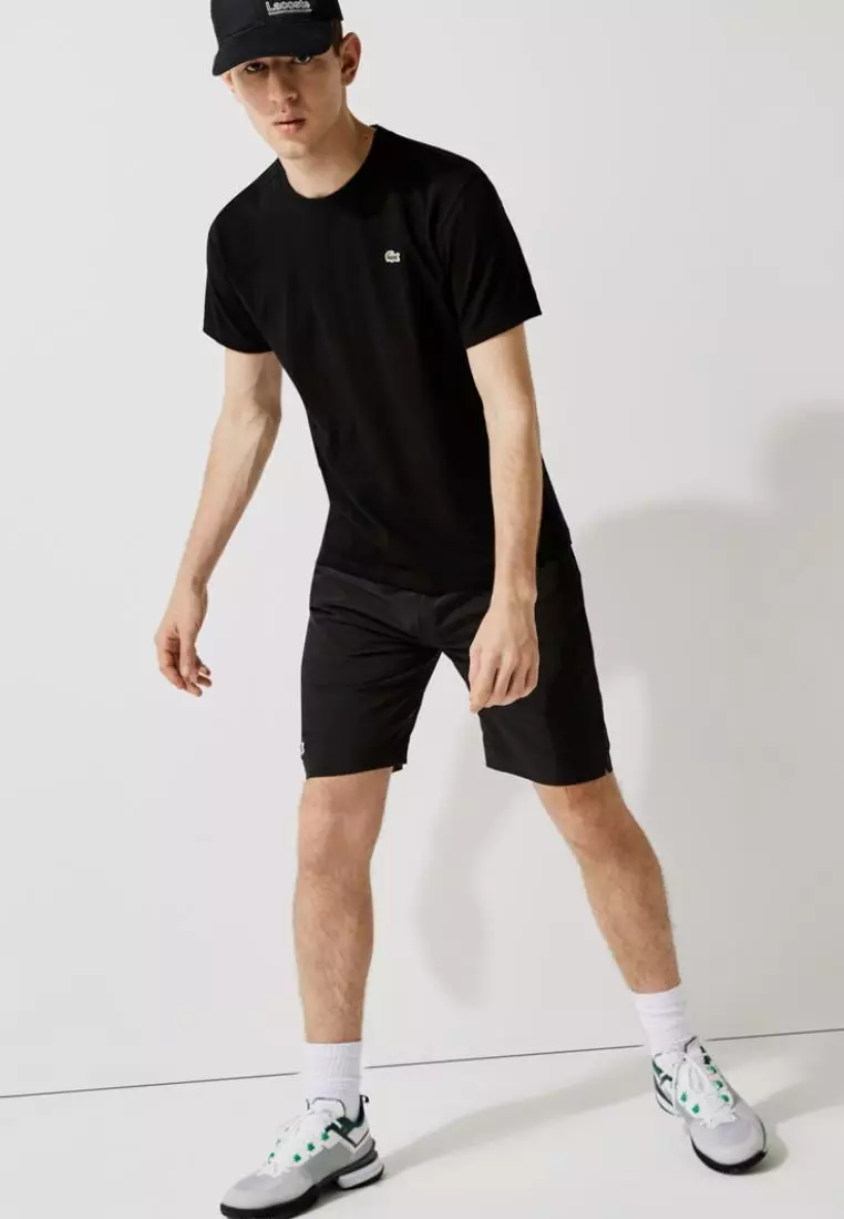 Men's LacSport CrwNeck Breathable Cotton Blend T-shirt