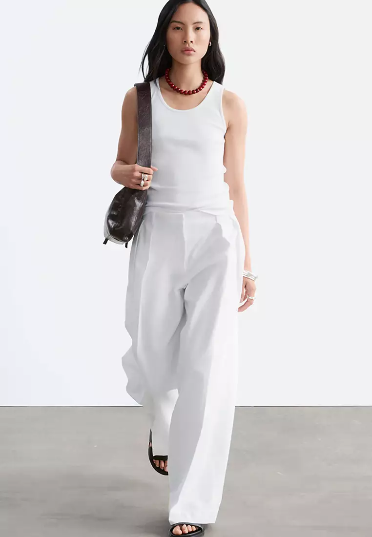Buy & Other Stories Ribbed Tank Top 2026 Online | ZALORA