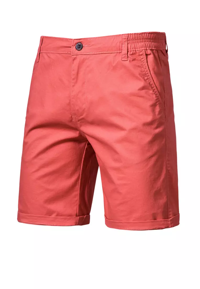 Straight Cropped Shorts AX019